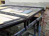 Skleněná střecha s dvojitým zasklením a ocelovou nosnou konstrukcí